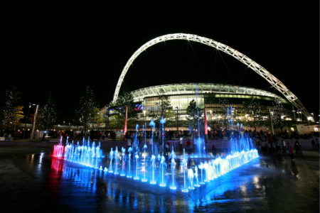 General View of Wembley Stadium prior to England vs. Russia in UEFA Euro 2008 Qualifying Fixture