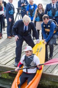 Boris Johnson at the launch of London Sport.