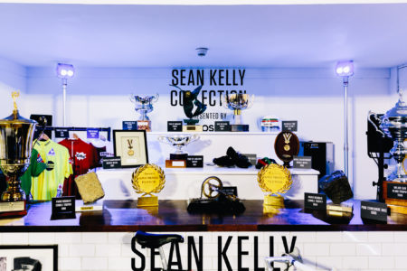 Sean Kelly collection presenting an impressive number of awards and distinctions