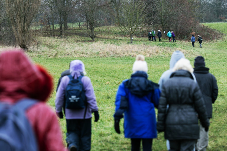 Ramblers Walking for Health, Lloyd Park, Croydon.