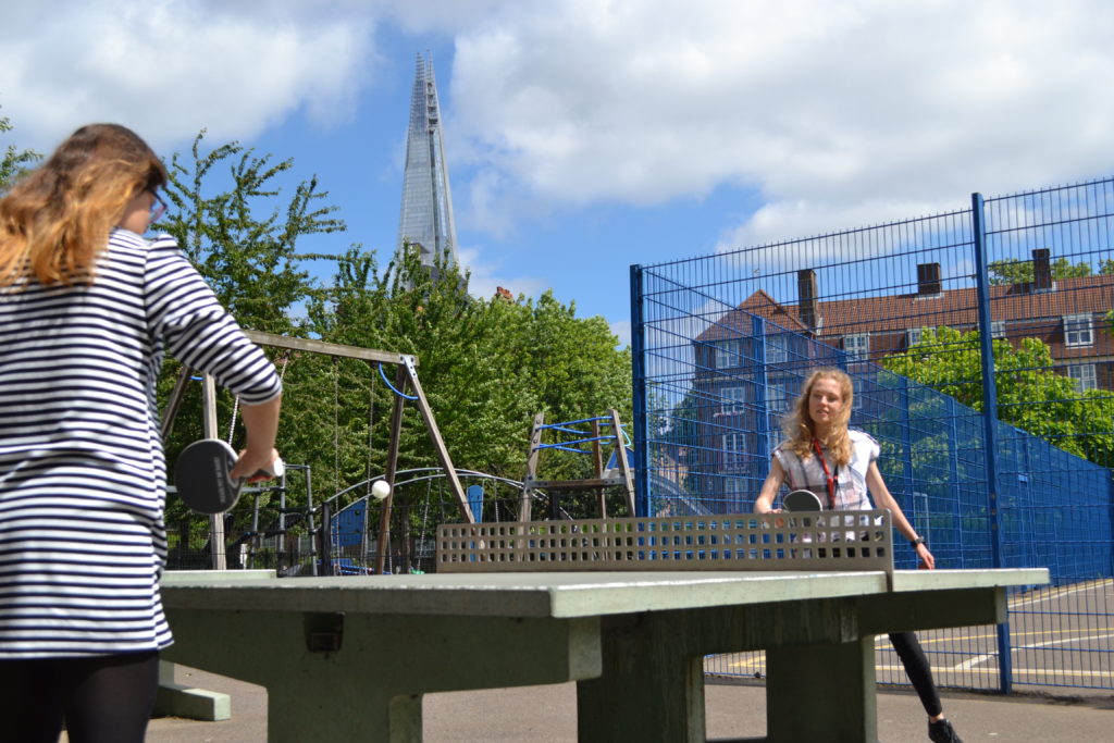 Ping! facilitates Londoners' access to table tennis London Sport